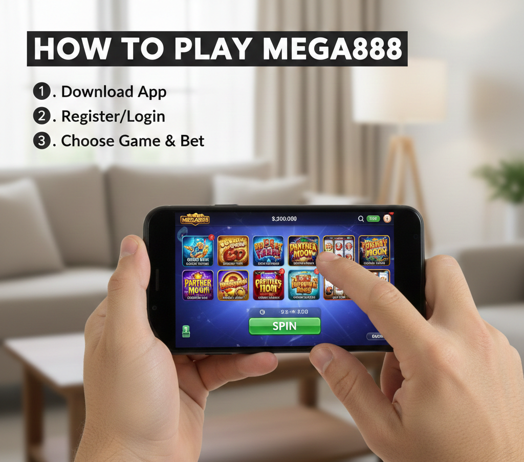 How to play Mega888 How to play Mega888